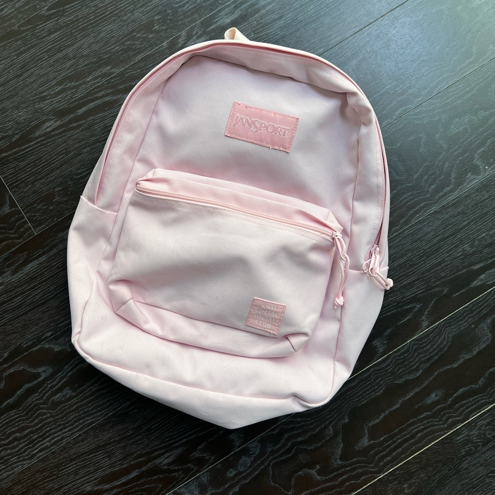 Anti Social Social Club Jansport Backpack Pink